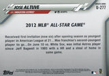 U-277 Jose Altuve 2012 MLB All Star Game Houston Astros 2020 Topps Update Baseball Card