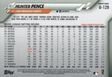 U-129 Hunter Pence San Francisco Giants 2020 Topps Update Baseball Card