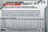 U-162 Giovanny Gallegos St Louis Cardinals 2020 Topps Update Baseball Card