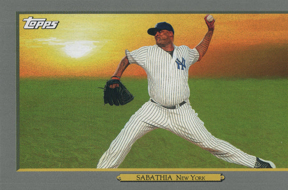 TR-1 CC Sabathia New York Yankees 2020 Topps Update Baseball Card