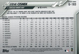 U-183 Steve Cishek Chicago White Sox 2020 Topps Update Baseball Card