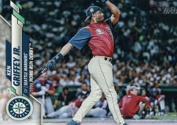 U-9 Ken Griffey Jr 1999 Home Run Derby Seattle Mariners 2020 Topps Update Baseball Card