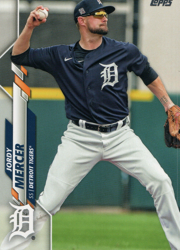 U-231 Jordy Mercer Detroit Tigers 2020 Topps Update Baseball Card