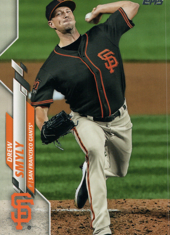 U-211 Drew Smyly San Francisco Giants 2020 Topps Update Baseball Card