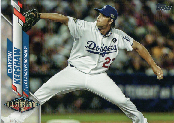 U-237 Clayton Kershaw 2011 MLB All Star Game Los Angeles Dodgers 2020 Topps Update Baseball Card