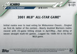 U-121 Ichiro 2001 MLB All Star Game Seattle Mariners 2020 Topps Update Baseball Card