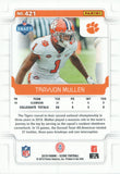 #421 Trayvon Mullen Rookie Clemson University 2019 Score Football Card