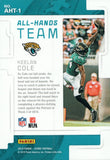 AHT-1 Keelan Cole Jacksonville Jaguars 2019 Score Football Card