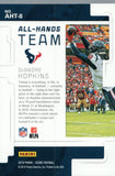 AHT-8 Dendre Hopkins Houston Texans 2019 Score Football Card