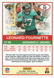 #63 Leonard Fourette Jacksonville Jaguars 2019 Score Football Card