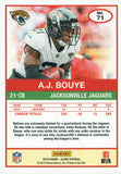 #71 A.J. Bouye  Jacksonville Jaguars 2019 Score Football Card