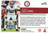 DFT-8 Quinnen Williams Alabama Crimson Tide 2019 Score Football Card