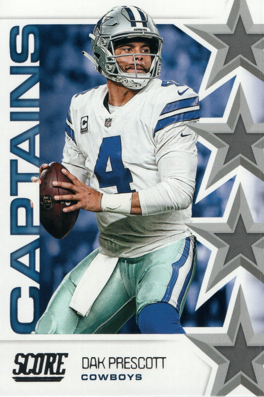 C-4 Dak Prescott Dallas Cowboys 2019 Score Football Card