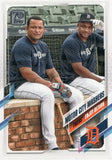 #152 Motor City Mashers Detroit Tigers 2021 Topps Series 1 Baseball Card