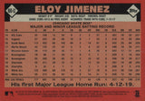 86B-52 Eloy Jimenez Chicago White Sox 2021 Topps Series 1 Baseball Card