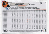 #29 Chris Davis Baltimore Orioles 2021 Topps Series 1 Baseball Card
