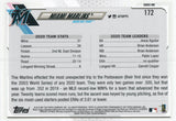 #172 Marlins Park  Miami Marlins 2021 Topps Series 1 Baseball Card