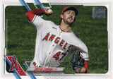 #208 Griffin Canning Los Angeles Angels 2021 Topps Series 1 Baseball Card