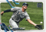#295 Hunter Renfroe Tampa Bay Rays 2021 Topps Series 1 Baseball Card