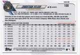 #100 Christian Yelich Milwaukee Brewers 2021 Topps Series 1 Baseball Card