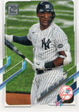 #30 Miguel Andujar New York Yankees 2021 Topps Series 1 Baseball Card