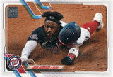#290 Josh Harrison Washington Nationals 2021 Topps Series 1 Baseball Card