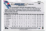 #188 Brandon Drury  Toronto Blue Jays 2021 Topps Series 1 Baseball Card