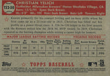 T52-50 Christian Yelich Milwaukee Brewers 2021 Topps Series 1 Baseball Card