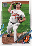 #93 Hunter Harvey Baltimore Orioles 2021 Topps Series 1 Baseball Card