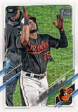 #320 Anthony Santander Baltimore Orioles 2021 Topps Series 1 Baseball Card