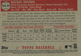 T52-29 Rafael Devers Boston Red Sox 2021 Topps Series 1 Baseball Card