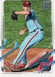 #244 Spencer Howard Rookie Philadelphia Phillies 2021 Topps Series 1 Baseball Card