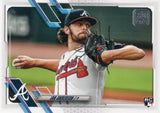 #239 Ian Anderson Rookie  Atlanta Braves 2021 Topps Series 1 Baseball Card