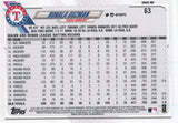 #63 Ronald Guzman Texas Rangers 2021 Topps Series 1 Baseball Card