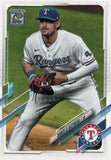 #63 Ronald Guzman Texas Rangers 2021 Topps Series 1 Baseball Card