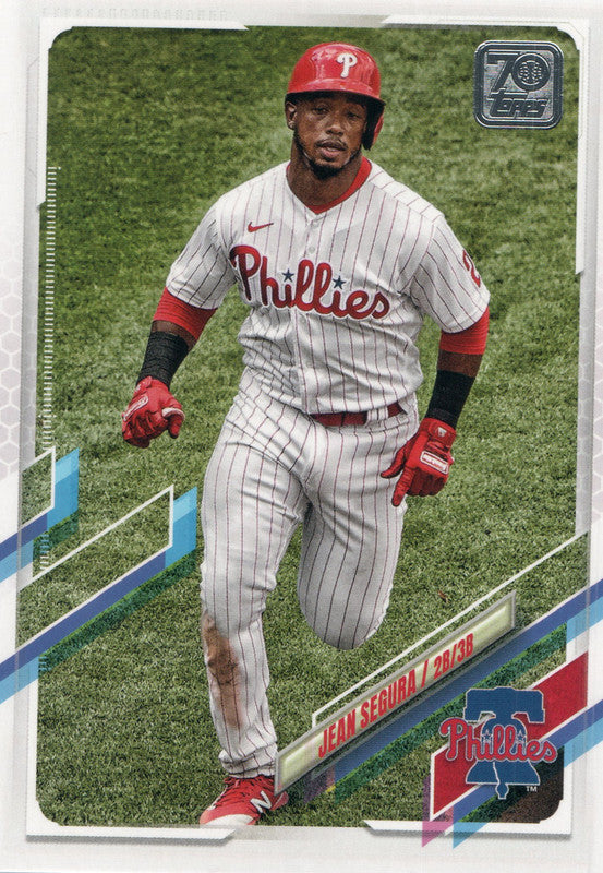 #109 Jean Segura Philadelphia Phillies 2021 Topps Series 1 Baseball Card