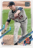 #92 Tarik Skubal Rookie Detroit Tigers 2021 Topps Series 1 Baseball Card