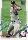 #88 Alberta Abreu Rookie  New York Yankees 2021 Topps Series 1 Baseball Card