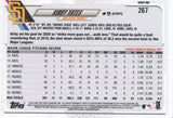 #267 Kirby Yates San Diego Padres 2021 Topps Series 1 Baseball Card
