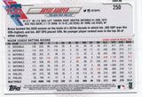 #250 Bryce Harper Philadelphia Phillies 2021 Topps Series 1 Baseball Card