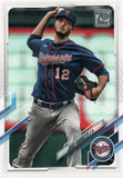 #142 Jake Odorizzi Minnesota Twins 2021 Topps Series 1 Baseball Card