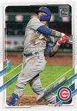 #322 Javier Baez Chicago Cubs 2021 Topps Series 1 Baseball Card