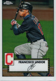 TC52-10 Francisco Lindor Cleveland Indians 2021 Topps Series 1 Baseball Card