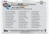 #210 Get Up  New York Mets 2021 Topps Series 1 Baseball Card