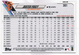 #301 Buster Posey San Francisco Giants 2021 Topps Series 1 Baseball Card