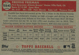 T52-42 Freddie Freeman Atlanta Braves 2021 Topps Series 1 Baseball Card