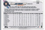 #240 Jose Urquidy Future Stars Houston Astros 2021 Topps Series 1 Baseball Card