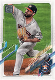 #240 Jose Urquidy Future Stars Houston Astros 2021 Topps Series 1 Baseball Card