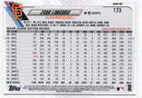 #173 Evan Longoria San Francisco Giants 2021 Topps Series 1 Baseball Card