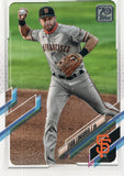 #173 Evan Longoria San Francisco Giants 2021 Topps Series 1 Baseball Card